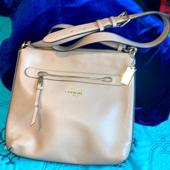 Coach Handbags - Tan coach crossbody purse